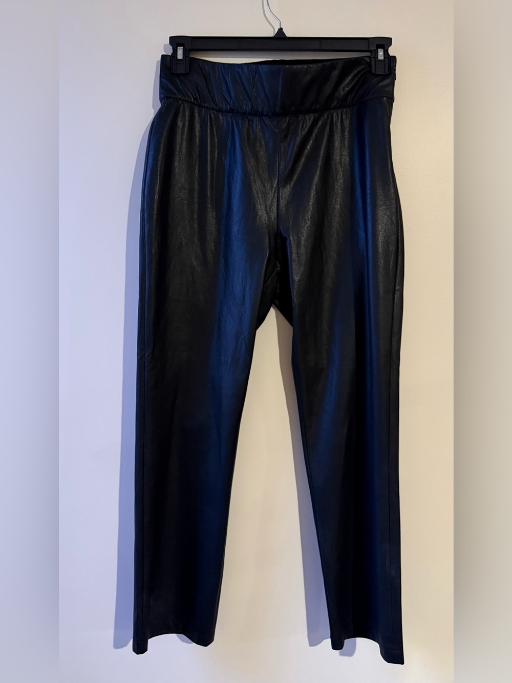 Brochu Walker Black Faux Leather Men's Pants